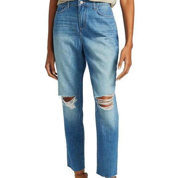 L'AGENCE Denim - L'AGENCE Bridget High-Rise Slouch Straight Jeans